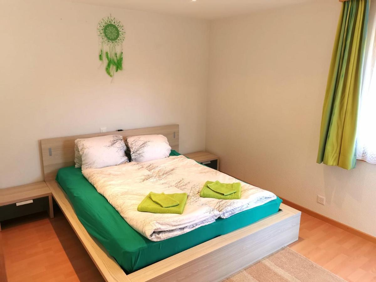 Haus Falke Saas-Grund Exteriér fotografie